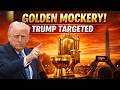 Golden Toilet Throne Mocks Donald Trump on National Mall | Viral Protest Stuns Washington