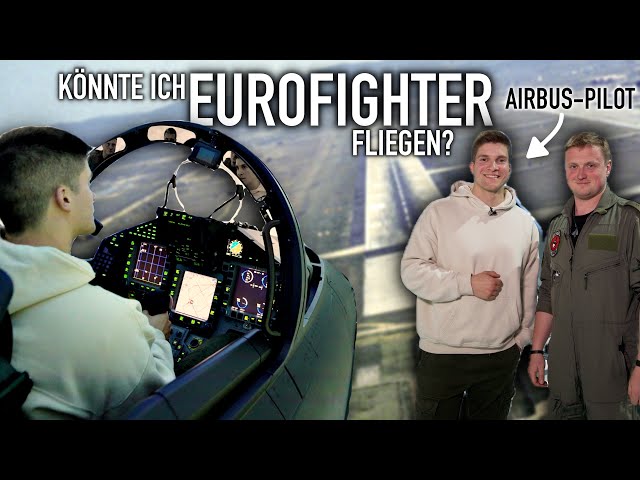 Könnte ich EUROFIGHTER fliegen? Zu Besuch im Eurofighter-Simulator! AeroNewsGermany