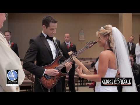 Guitar Bride and Groom: Fun and Unique Church Ceremony Wedding Entrance- Canon in D