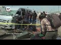 Police at scene after suicide attack in Karachi which Japanese autoworkers narrowly escaped  - 00:56 min - News - Video