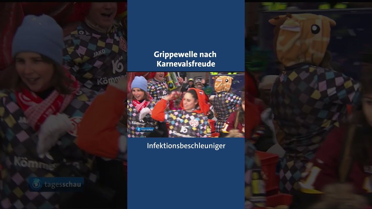 Grippewelle nach Party im Karneval