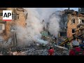 Russia drone and missile attack kills 14 and injures 48 in Kyiv, Ukraine