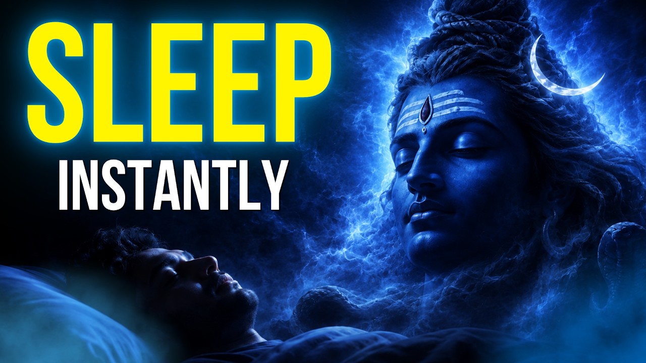 BRAIN MASSAGE for DEEP SLEEP | Calming Shiva Mantra Frequencies for Complete Relaxation