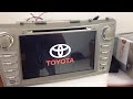 Toyota. Camry V40. Штатная магнитола android 4.2.2 redpower 18064 carpad duos 3.