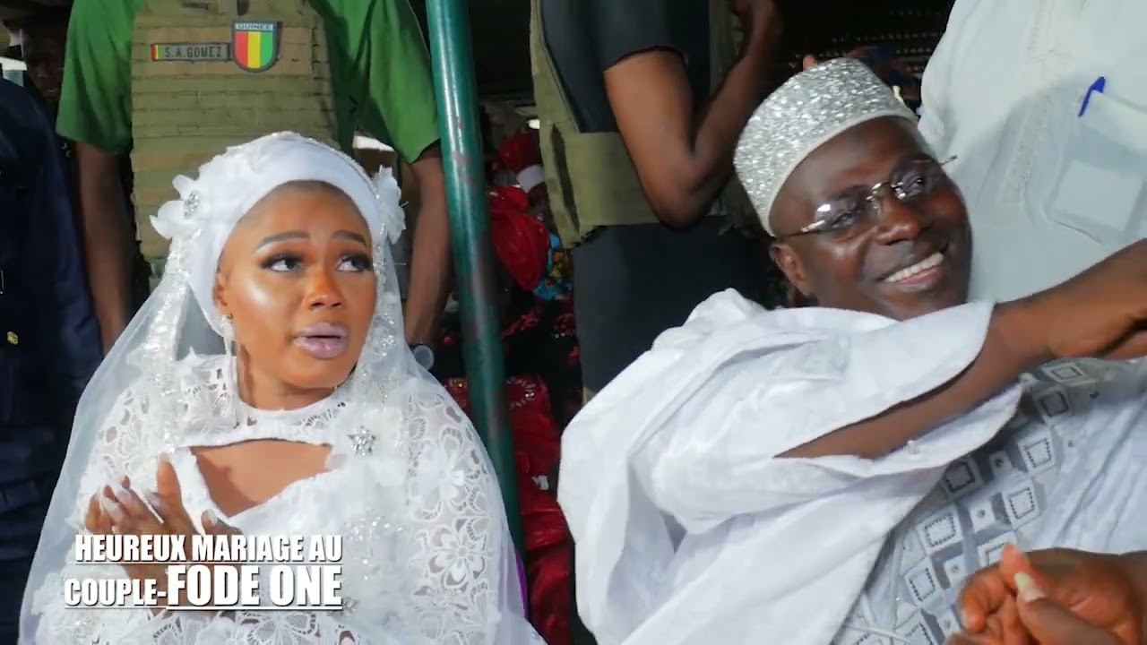 Conakry Nouvelles MARIAGE RELIGIEUX FODE ONE