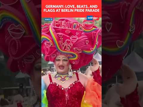 Berlin celebrates Pride parade as thousands march for LGBTQ rights 1 thousand views  play Short