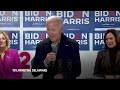 Biden visits Delaware campaign headquarters  - 01:49 min - News - Video