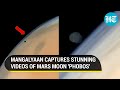 Incredible Video Shows Mars' Moon Phobos Crossing the Red Planet