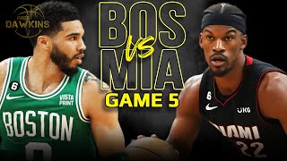 Boston Celtics vs Miami Heat Game 5 Full Highlights | 2023 ECF | FreeDawkins