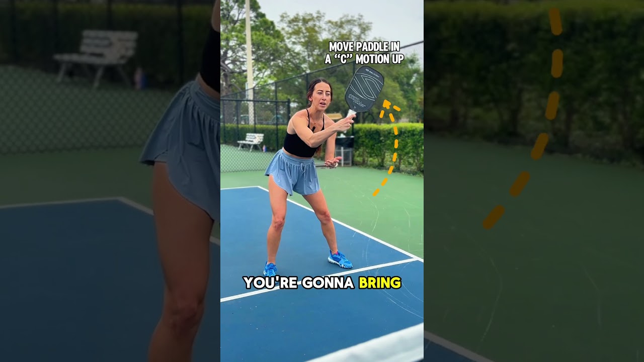 Pickleball Backhand Flick Tips #pickleball #pickleballtips