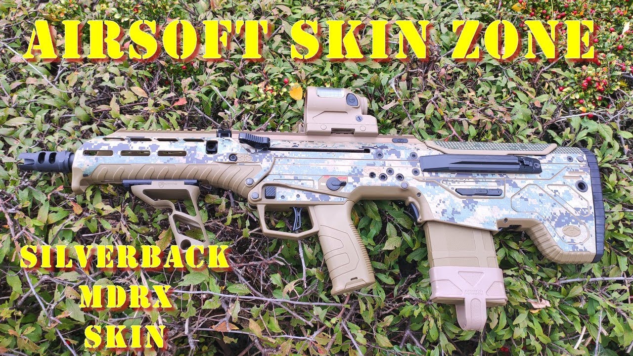 Airsoft - Airsoft Skin Zone - Skin pour MDRx Silverback [French]