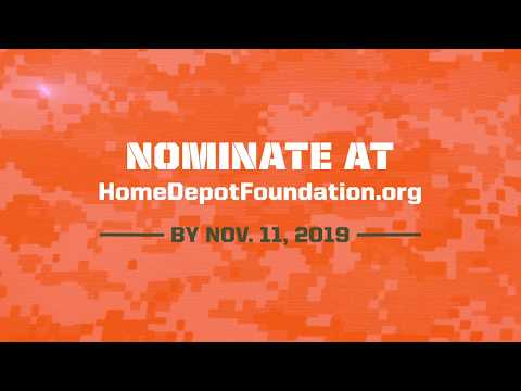 The Home Depot Foundation sorprenderá a veteranos meritorios con una asignación de $25.000