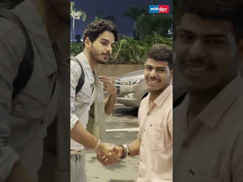 Ishaan Khatter Spotted at the Airport  13 thousand views  play Short