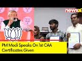 CAA is an example of Modis guarantee | PM Modi Speaks On 1st CAA Certificates Given | NewsX