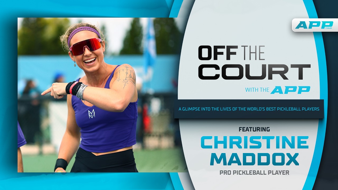 Pickleball, Reiki and Manifestation | Off The Court with Christine Maddox | APP Tour