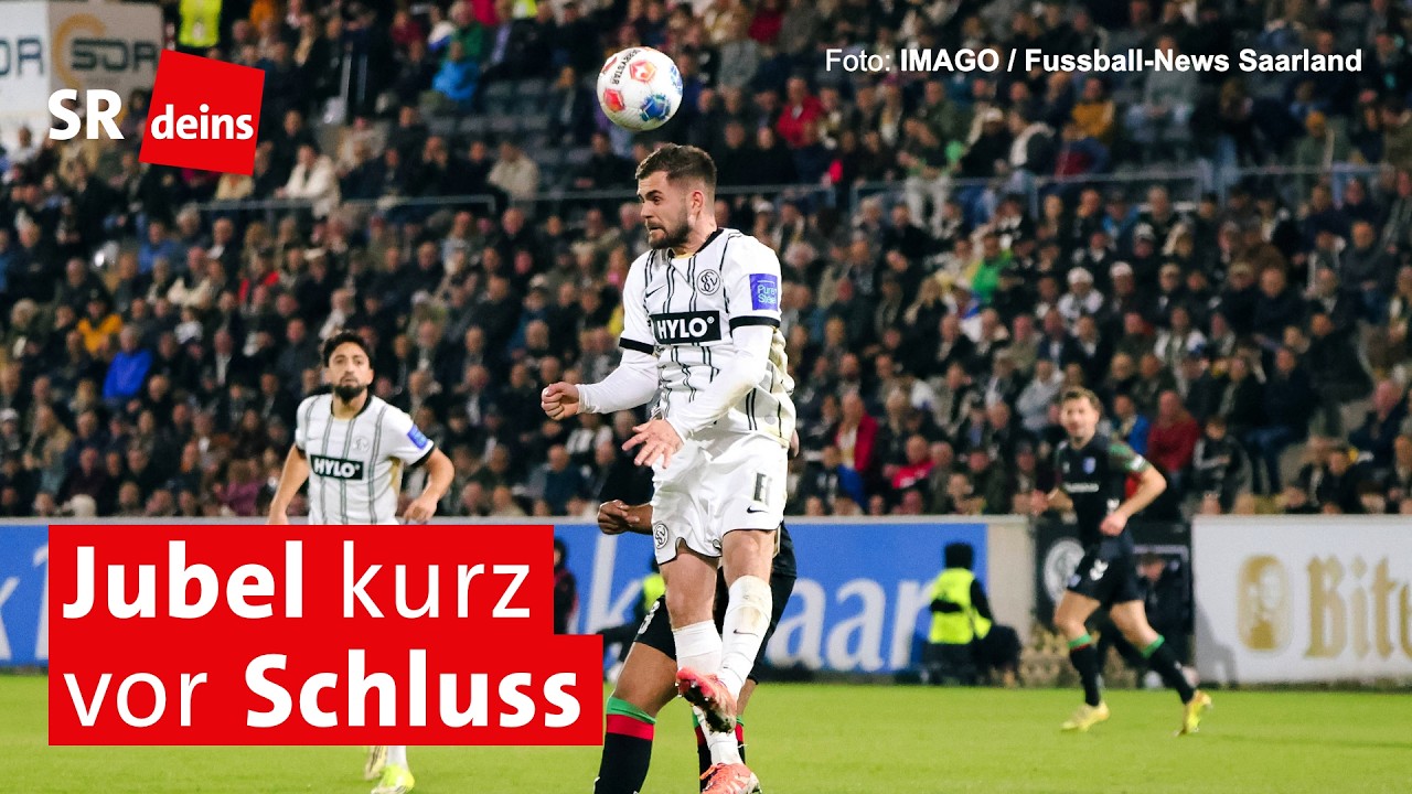 Fußball, 2.Liga: SV Elversberg gegen 1.FC Magdeburg