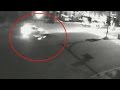 Caught On Camera : Speeding Car hits scooter; rider dies after struggle