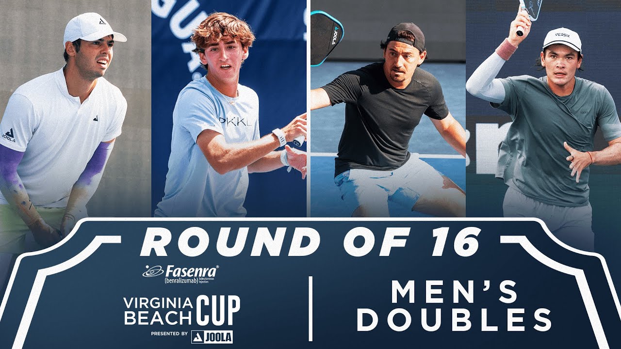 Johns/Tardio v Arnold/Hovenier at the Fasenra Virginia Beach Cup presented by Joola