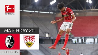 SC Freiburg — VfB Stuttgart 2-0 | Highlights | Matchday 20 – Bundesliga 2021/22