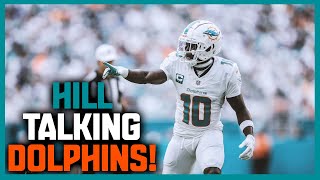 Miami Dolphins Tyreek Hill Talks Tua, McDaniel, & Teams Future!