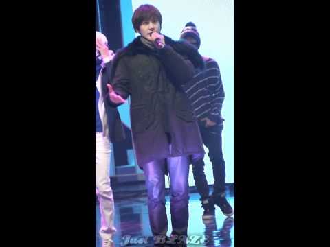 101231 SJ KyuHyun mbc 가요대제전 Dry Rehearsal