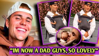 Justin Bieber's Tender Moment with Baby Jack A Glimpse into Fatherhood 1080p