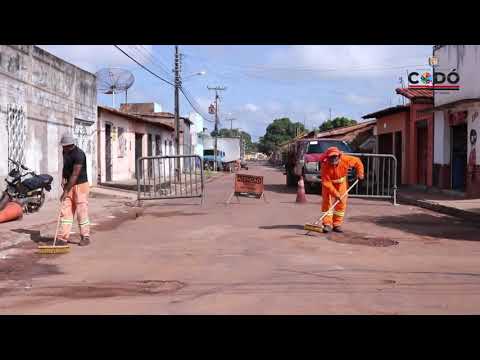 RECUPERAÇÃO ASFÁLTICA CHEGA NA RUA MARCOS ROCHA BAIRRO TRIZIDELA.