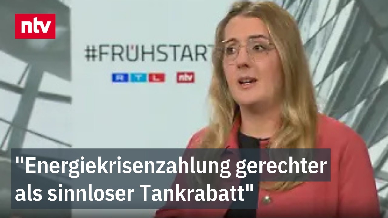 Maßnahmen zur Abfederung der steigenden Energiepreise ungerecht, findet Grüne Dröge | ntv