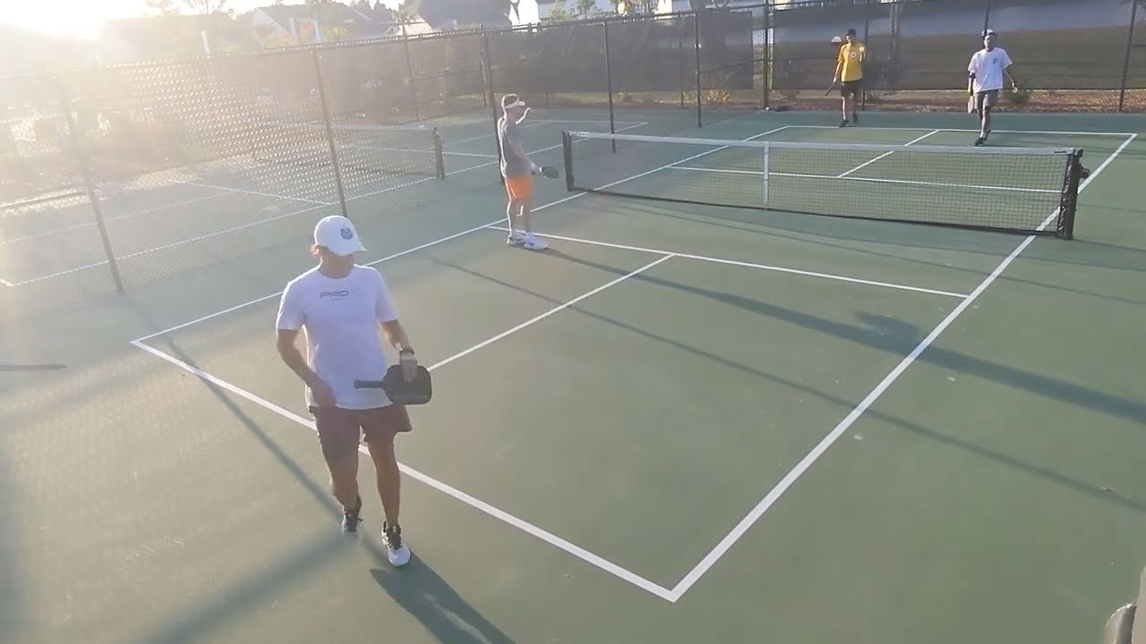 HARD BACKHAND HAND BATTLES! 4.0 Pickleball Game at Berkshire in Myrtle Beach, SC