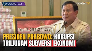 Tegas! Presiden Prabowo Sebut Korupsi Perusahaan Sawit Sebagai Subversi Ekonomi