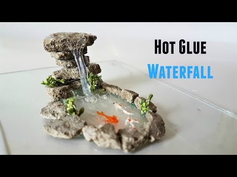 Как сделать водопад из клея фото 978