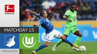 TSG Hoffenheim — VfL Wolfsburg 1-2 | Highlights | Matchday 15 – Bundesliga 2022/23