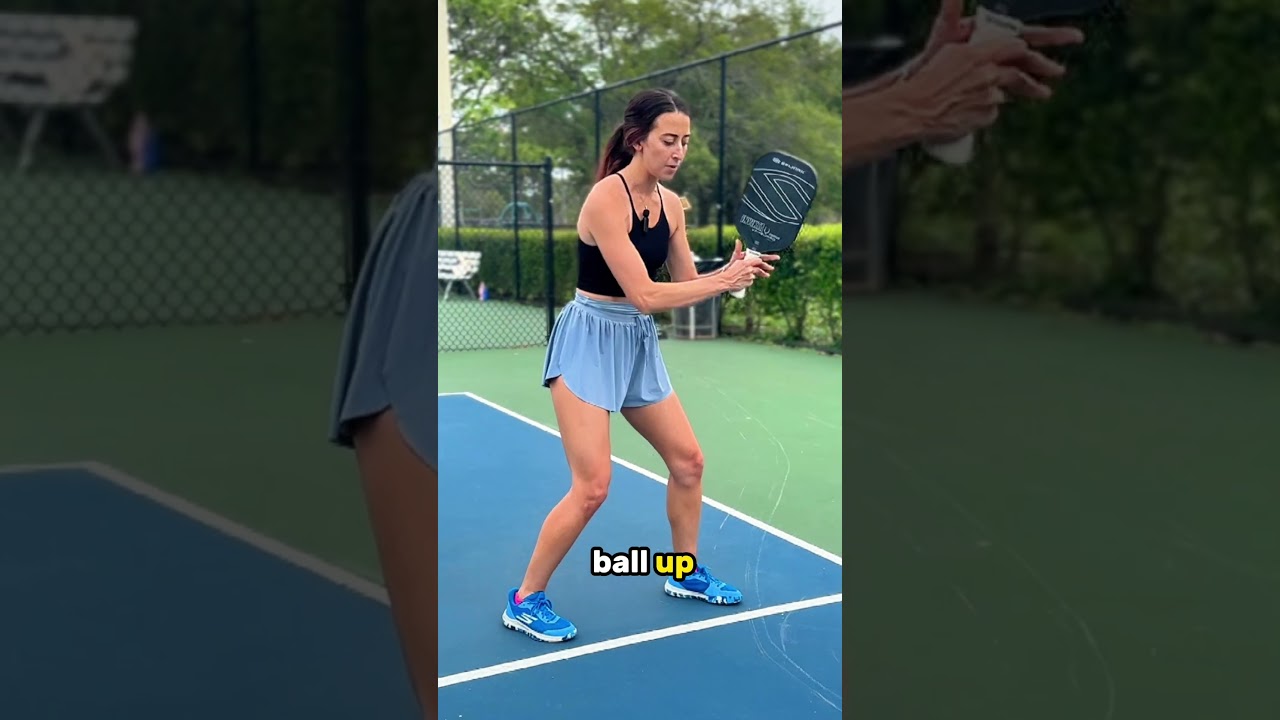Pickleball Tips for the Backhand Slice #pickleball #pickleballtips #pickleballskills