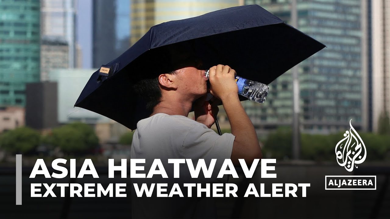 East Asia heatwave: Scores of people dying of suspected heat stroke