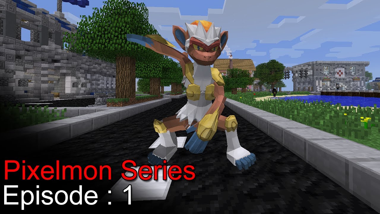 Minecraft Pixelmon Ep 1 - الحلقه التعريفيه - YouTube