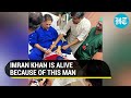 Imran Khan is alive because of this man. Watch how ex-Pak PM thanked his 'saviour'.