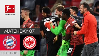 FC Bayern München — Eintracht Frankfurt 1-2 | Highlights | Matchday 7 – Bundesliga 2021/22