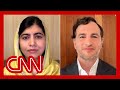 Hear Airbnb co-founder explain his massive donation to Malala fund