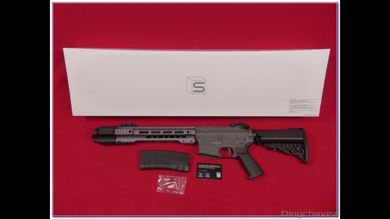 Airsoft - EMG/SAI SBR GRY shooting tests