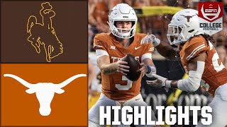Wyoming Cowboys vs. Texas Longhorns | Full Game Highlights