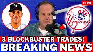 MLB BOMB! YANKEES MAKING 3 BLOCKBUSTER TRADES! AND JUAN SOTO CONFIRMED! NEW YORK YANKEES NEWS