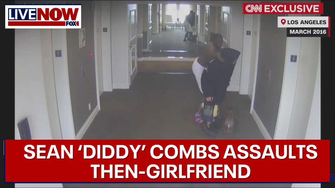 WATCH: video shows P. Diddy assaulting ex-girlfriend Cassie | LiveNOW from FOX
