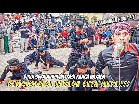 DEMONSTRASI NAYAGA!!!KESURUPAN KUDA LUMPING NGAMUK || Cuta Muda Grup Abah Jaka