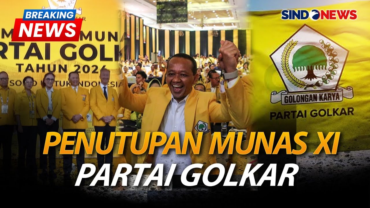 [BREAKING NEWS] Penutupan Munas XI Partai Golkar | Rabu, 21 Agustus 2024