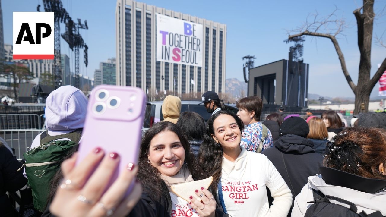 Associated Press journalist documents her journey to the BTS reunion show