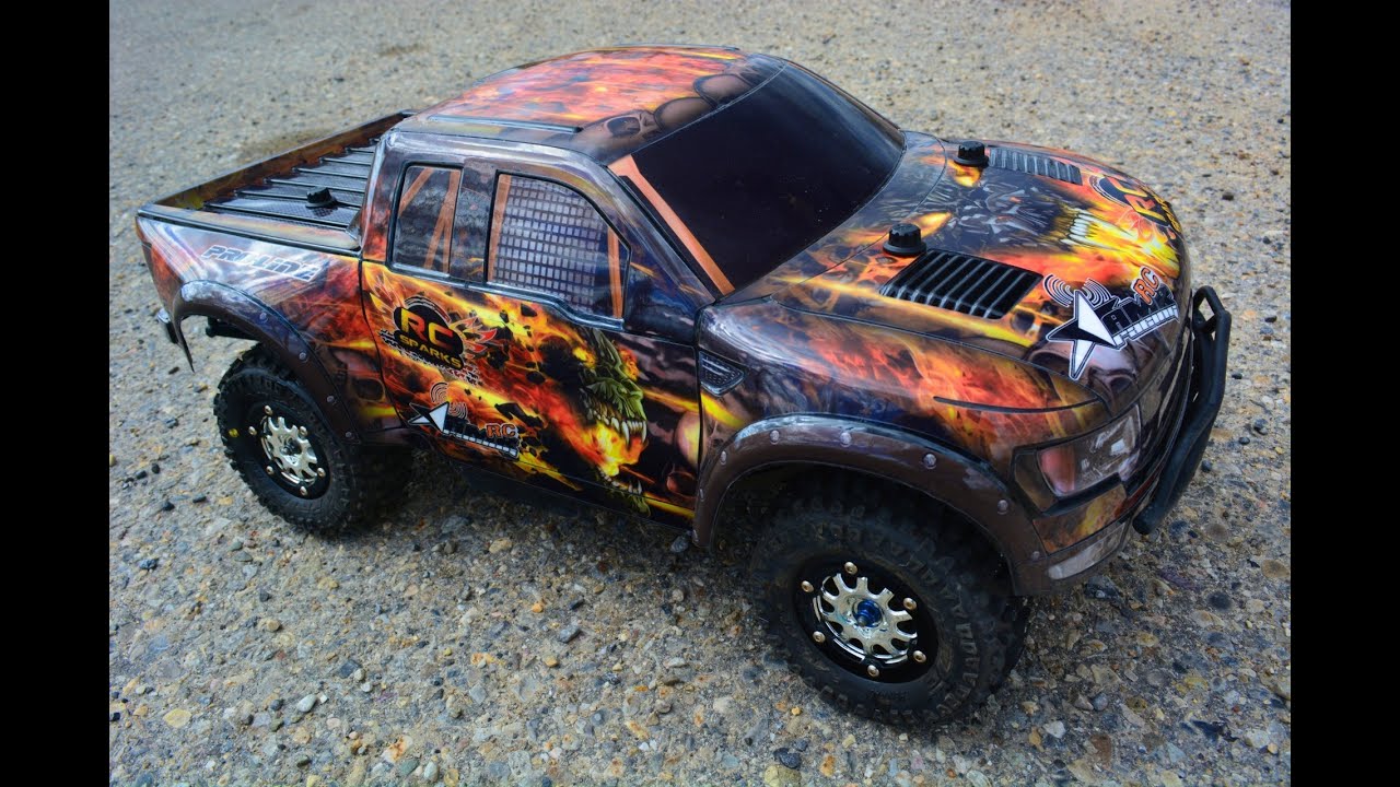 Ford raptor body for traxxas slash 4x4 #7
