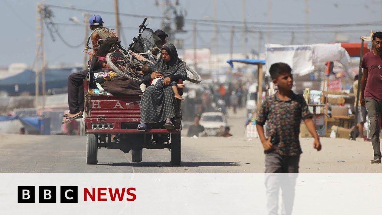 Israeli forces will move to Lebanon border as Rafah operation winds down, Netanyahu says | BBC News