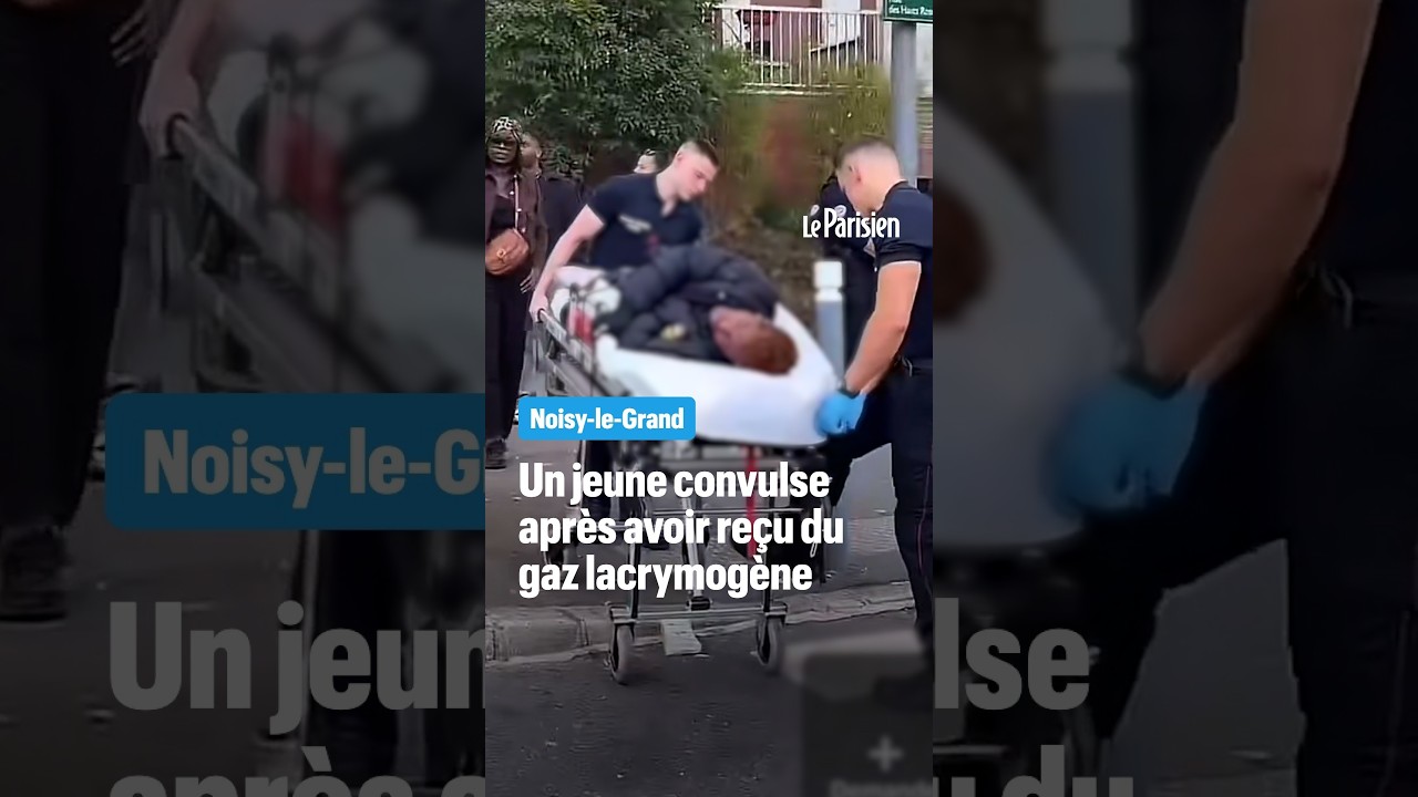 Un jeune gazé convulse et finit à l'hôpital à Noisy-le-Grand