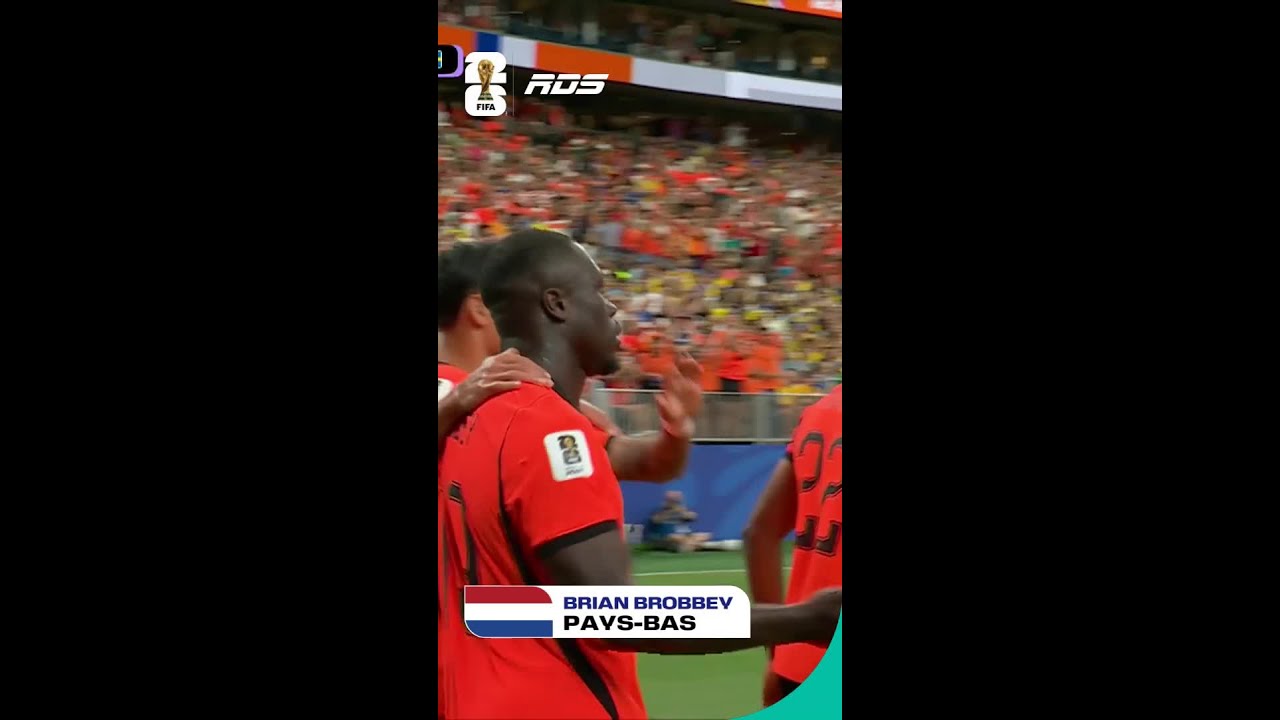 Déjà un deuxième but dans le match pour Brian Brobbey ! 🤩 #FifaWorldCupOnYT