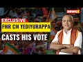 Phase 3 Lok Sabha Elections  | Fmr Karnataka CM Yediyurappa Arrives To Cast Vote | NewsX